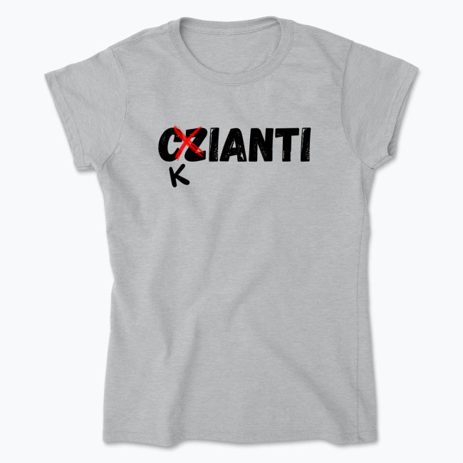 Wine Geek Black Chianti Women's Tee