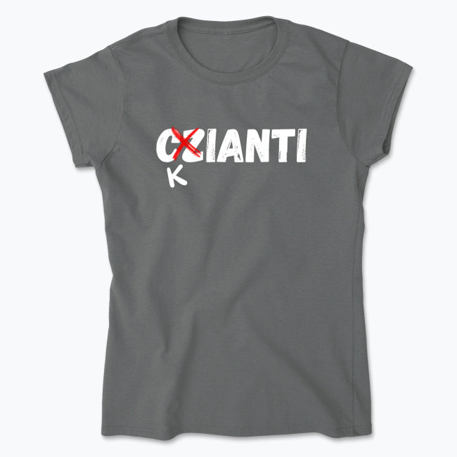 Wine Geek White Chianti Women's Tee