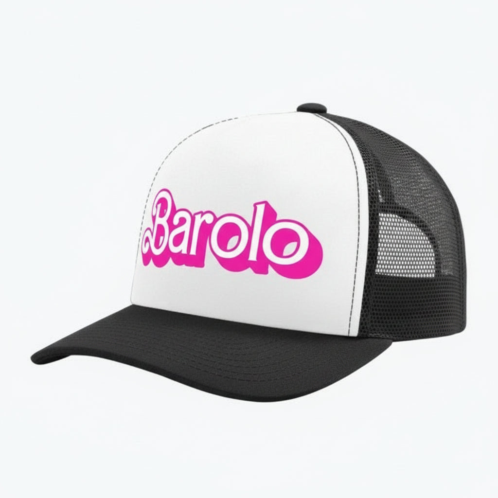 Barolo Doll Pink Trucker Cap