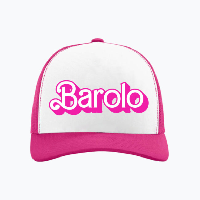 Barolo Doll Pink Trucker Cap