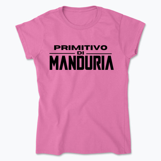 The Manduria Black Damski Tee