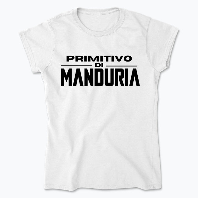 The Manduria Black Damski Tee