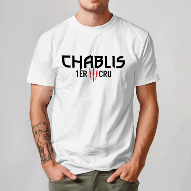 Chablis Wild Cru Black Unisex Jersey