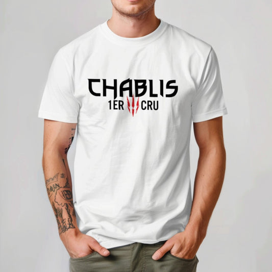 Chablis Wild Cru Black Unisex Jersey