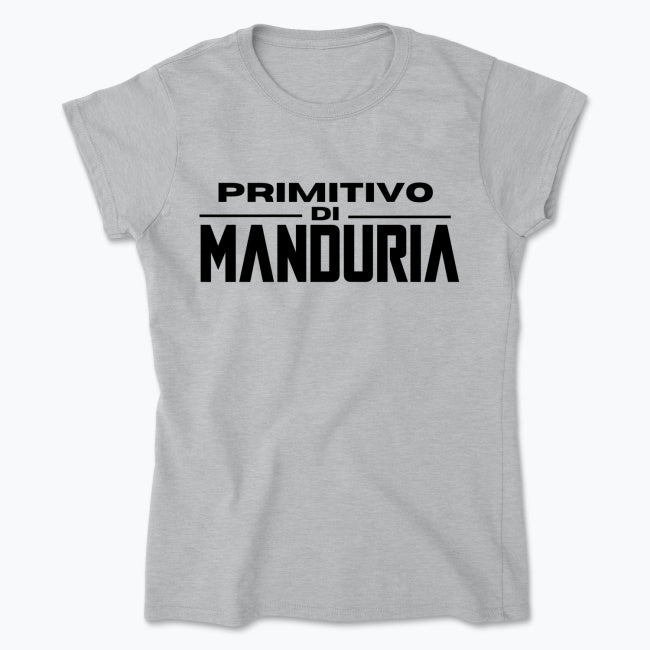 The Manduria Black Damski Tee