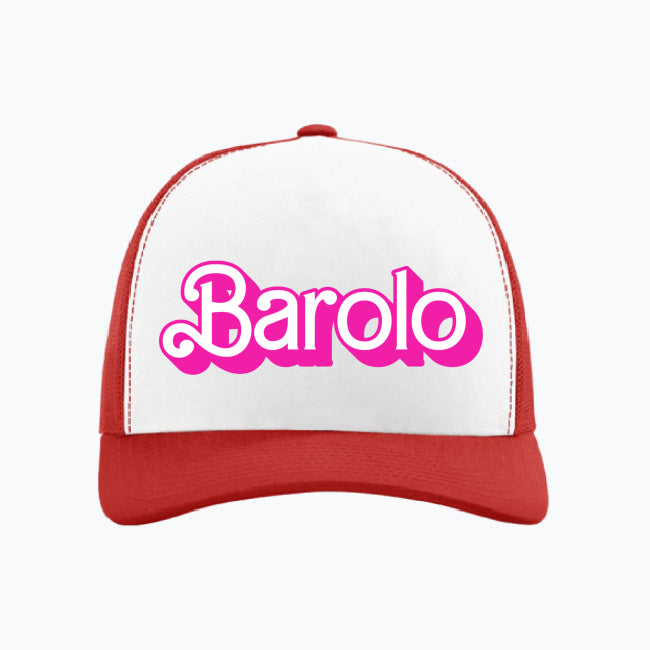 Barolo Doll Pink Trucker Cap